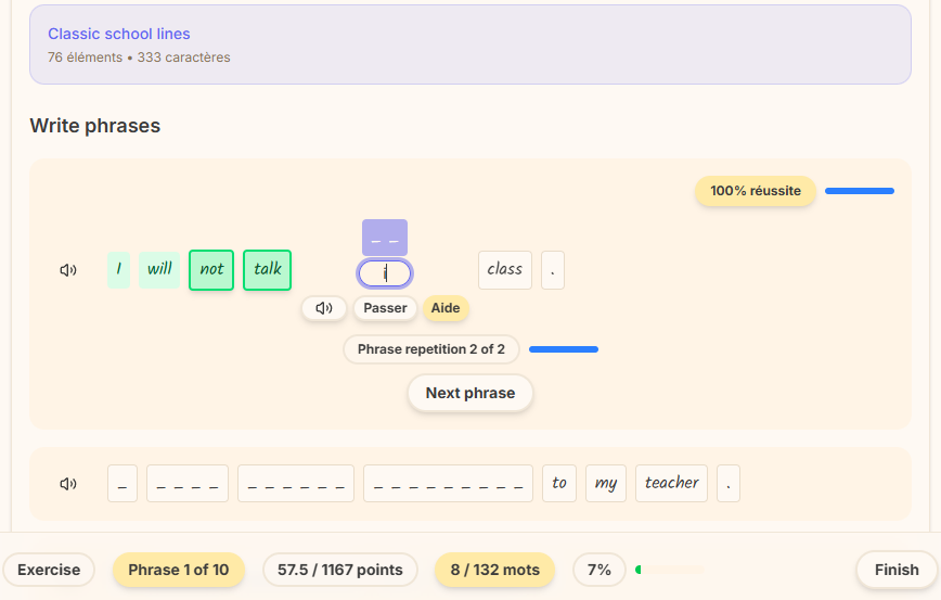 Punishment Rewriting